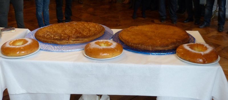 La galette à la Préfecture.