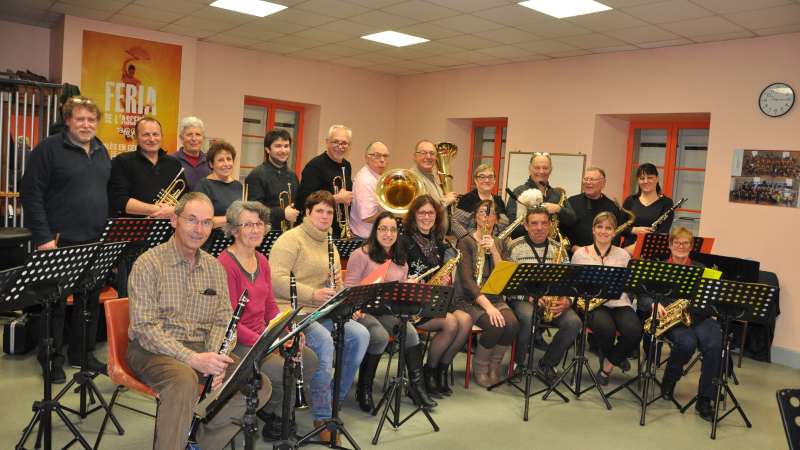 Concert du nouvel an pour les écoles de musique d' Aignan et Plaisance 