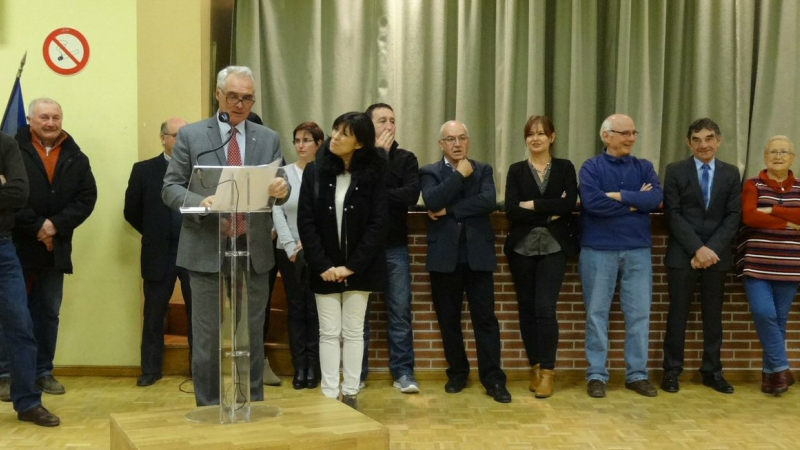 Bilans et projets  annoncés lors de la cérémonie des voeux 