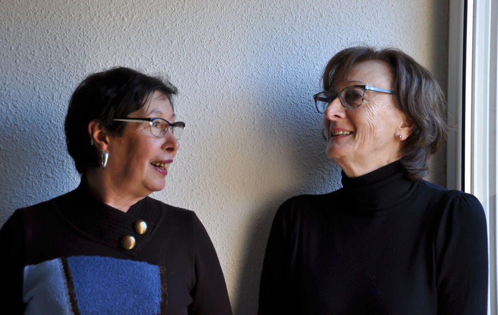 Lydia Torres et Pierrette Desbarats photo Maddy Richard