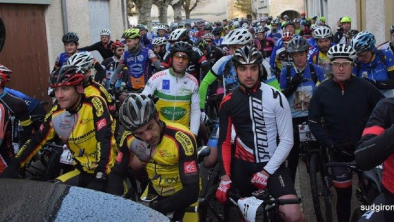 VTT Beaucaire : Trois cents vététistes environ se sont élancés pour cette première manche du Challenge de la Lomagne