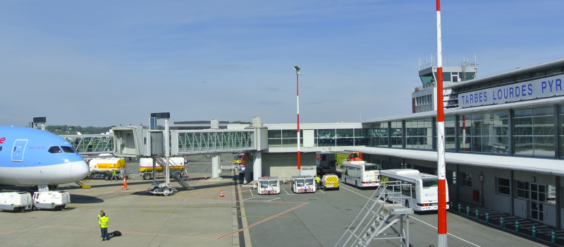 Aéroport de Tarbes-Lourdes-Pyrénées en plein essor