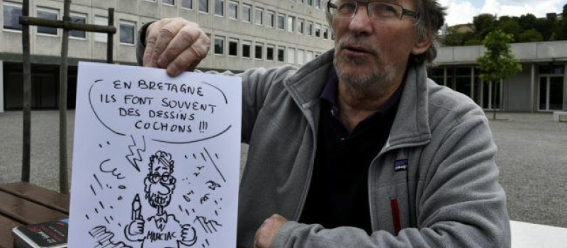Un fidèle du salon  de la caricature n'est plus