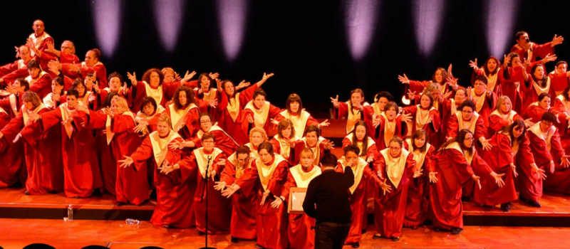 Cathédrale d'Auch : Cent chanteurs du Chœur Gospel Moody Blue en concert au profit des Twisters