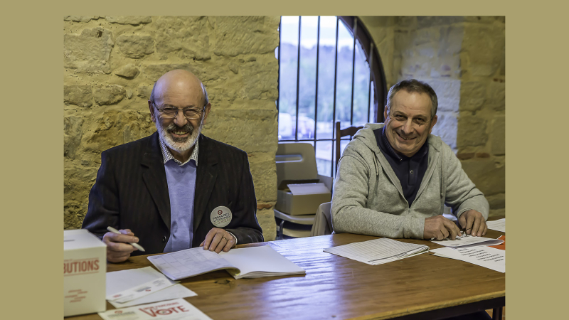 Aignan – Hamon en tête mais…