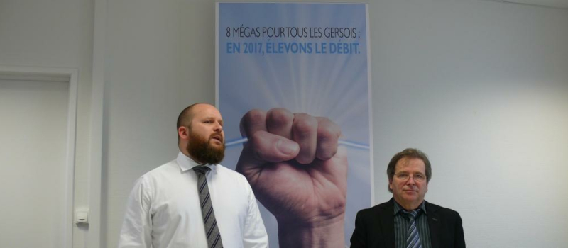 Gers Numérique :   «100% des Gersois à au moins 8 Mbit/s en 2017», c'est fait