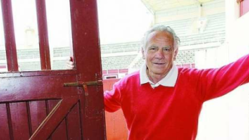 Le président du club taurin de Vic-Fezensac,  André Cabannes, piégé