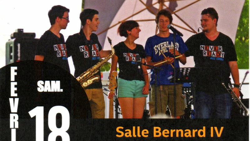  L’école de musique de Pavie accueille Never Ready Jazz Combo