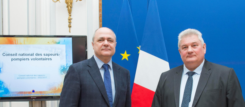 Les sapeurs-pompiers gersois salués par le ministre de l’Intérieur