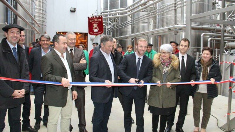 Inauguration des nouvelles installations de la Cave Coopérative 