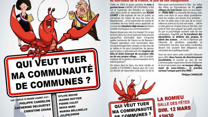 La Romieu : Un dimanche au théâtre