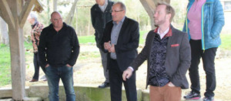 Campagne d'Armagnac : Le sous-préfet était en visite