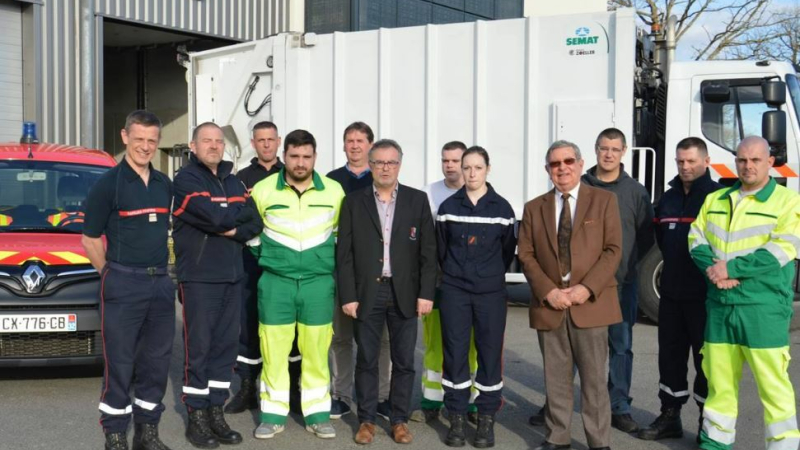 LE SICTOM-EST et le SDIS signent une convention d'intervention pour six pompiers