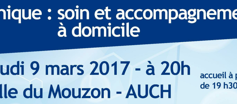 Auch : Conférence-débat sur le thème «Ethique: soin et accompagnement à domicile»