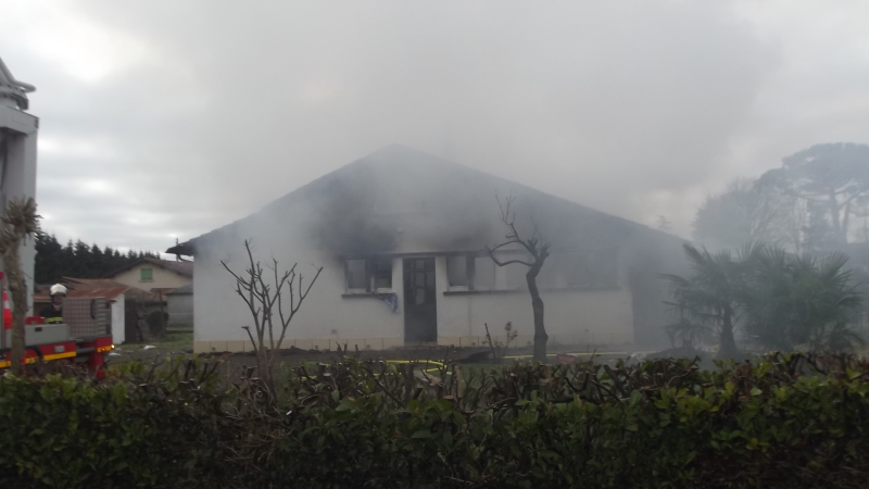 Plaisance : Explosion suite à une fuite de gaz dans une maison rue Adour ce matin à 7 h 30 