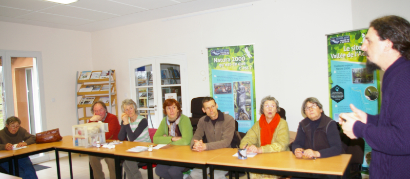 L'association Créative à l'Environnement Artpiculture proposait deux ateliers à la maison de l'eau