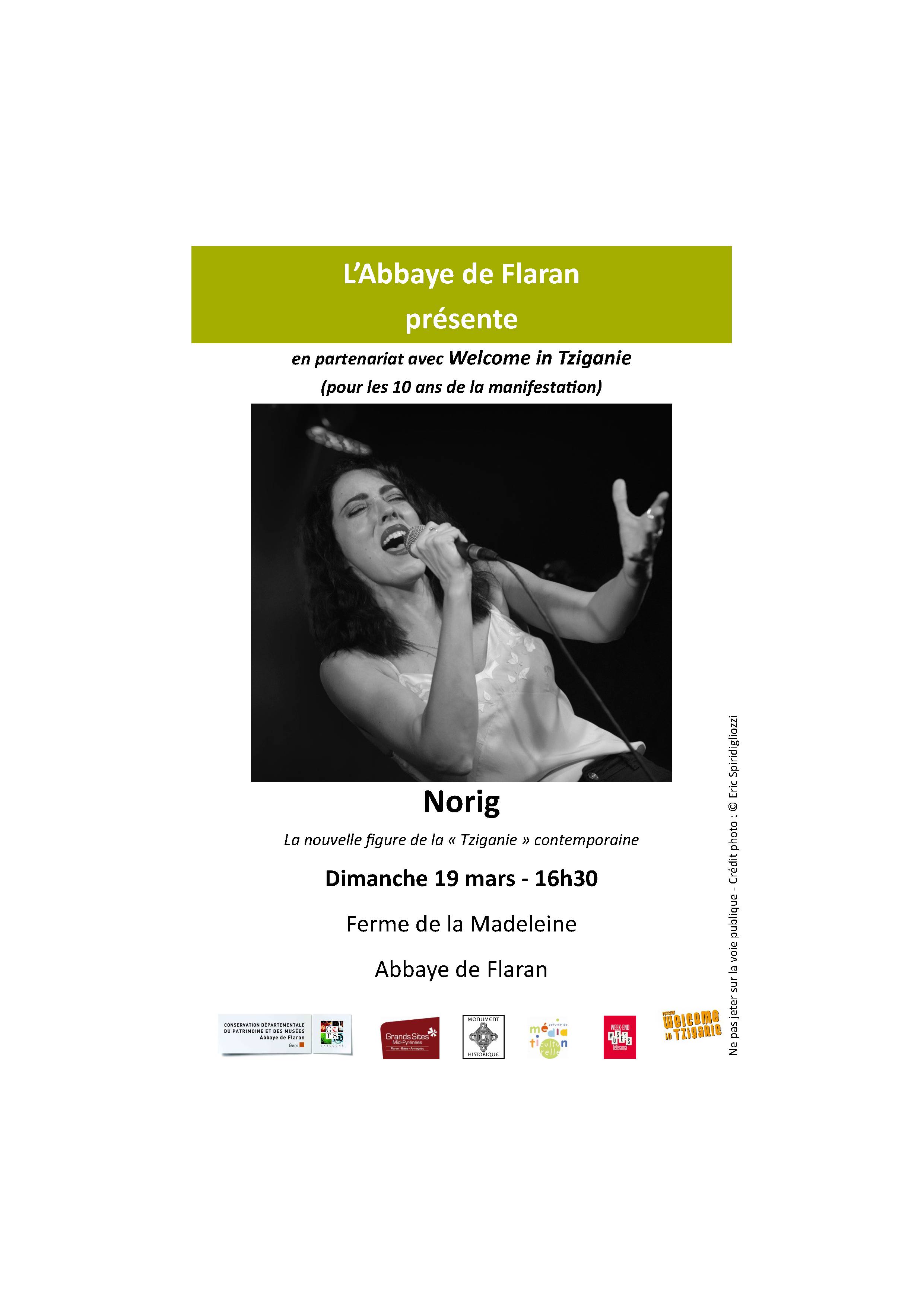 Norig sera en vedette à Flaran 
