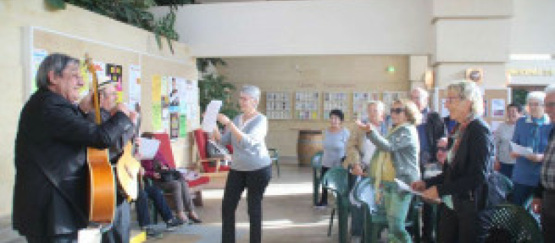 Barbotan les Thermes : On chante et on s'amuse avec Lo Scale