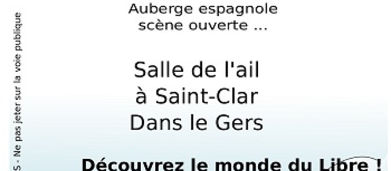 SAINT CLAR - "  Prends-toi en mains "  :  Libre en fête