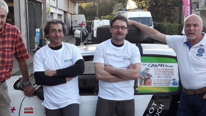 Enedis soutien 2 gersois en route pour le 205 Trophée