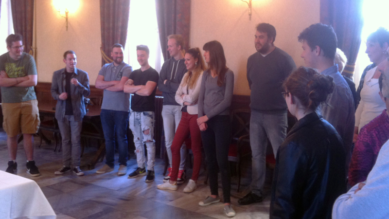 MIRANDE De jeunes Belges en visite professionnelle