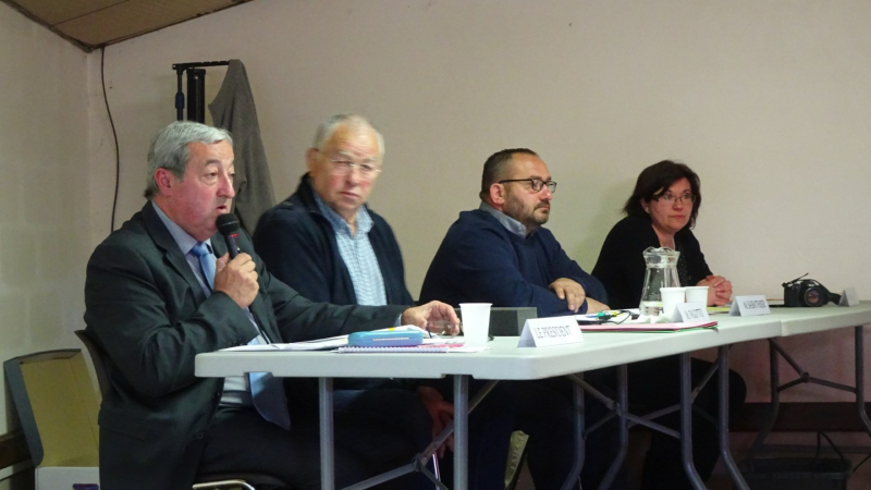 Après l'Assemblée Générale du SICTOM Sud-est à Moncorneil-Grazan