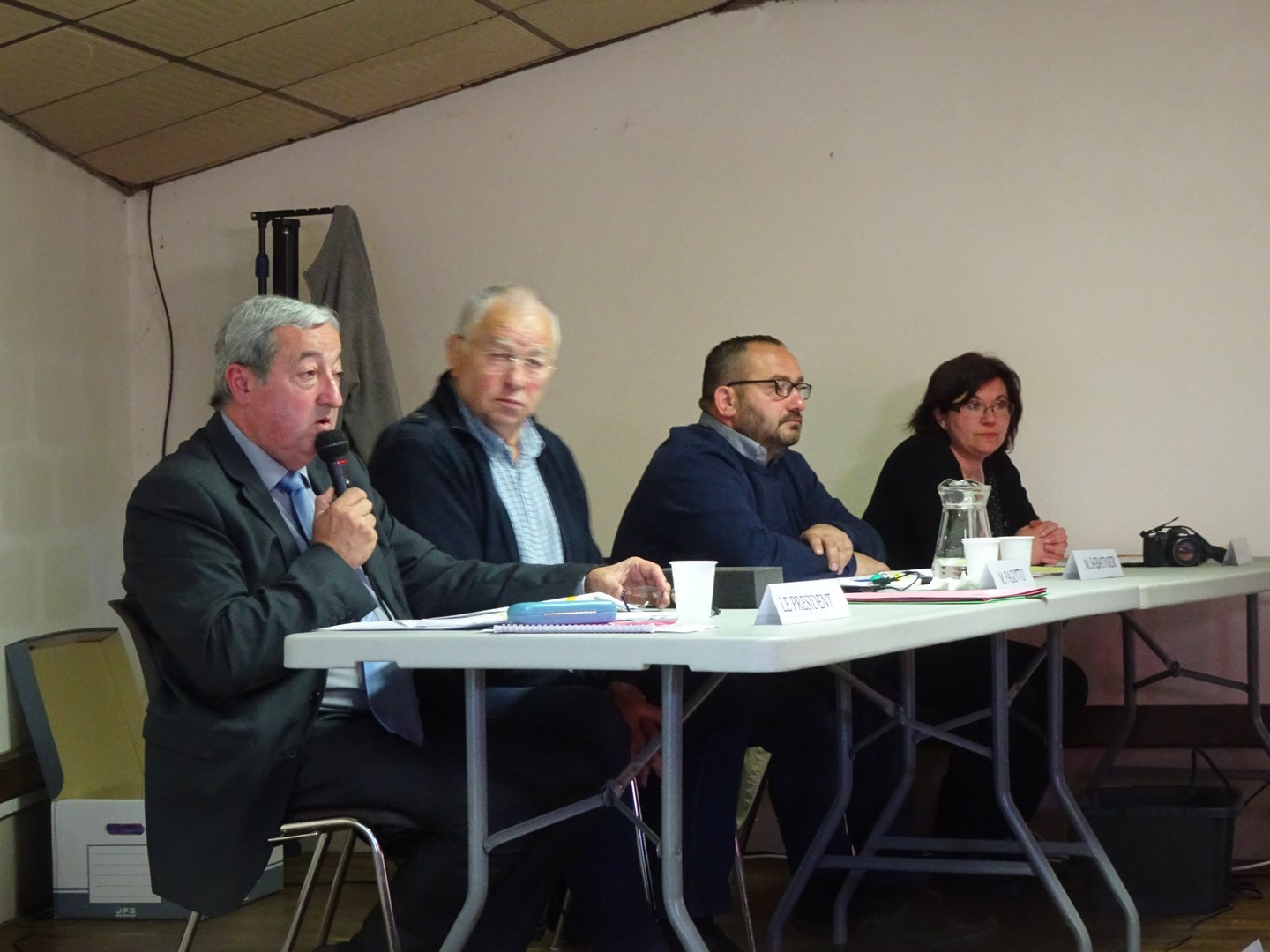 Thierry Réveil reconduit à son poste de président 