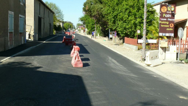 La rue du 8 Mai en double-sens à compter du vendredi  après-midi 14 avril.