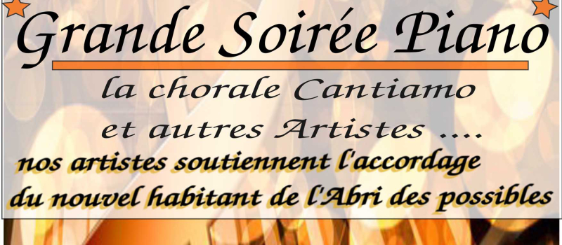 Auch  Piano-bar à l'abri des possibles