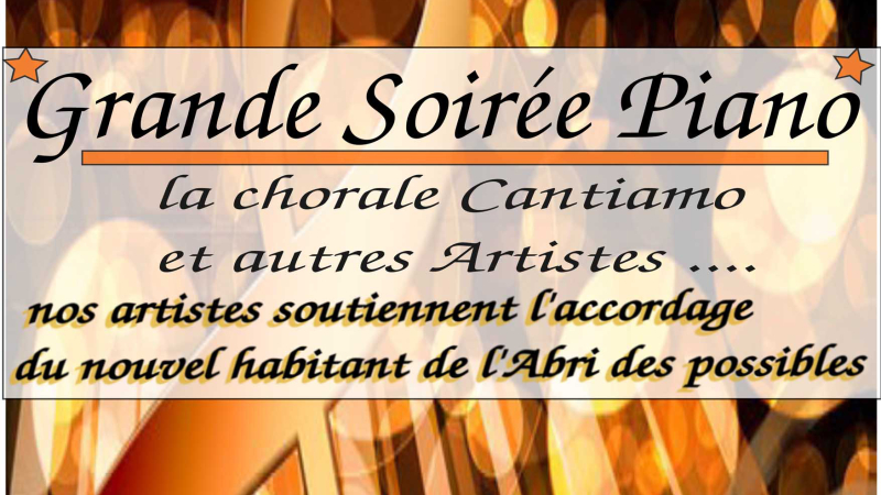 Auch  Piano-bar à l'abri des possibles