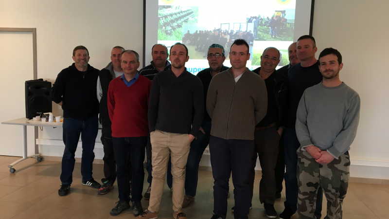 Auradé: le nouveau bureau du Groupement des Agriculteurs de la Gascogne Toulousaine (GAGT) 