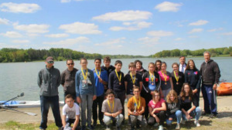 Cazaubon : Les rameurs et rameuses du collège sont médailles de bronze
