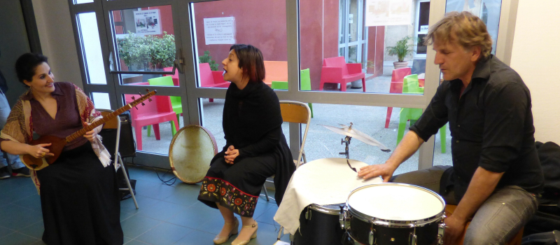 Marciac Concert en pyjama au collège