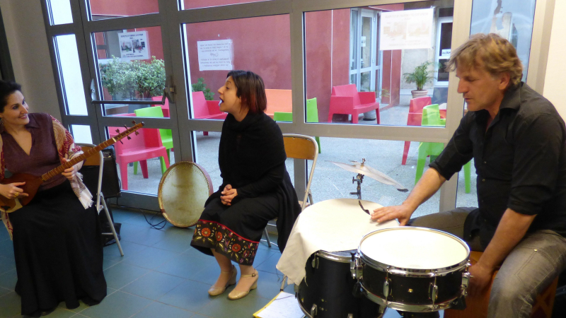 Marciac Concert en pyjama au collège