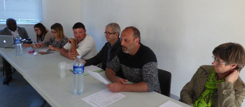 Marciac  Assemblée générale de l'association des commerçants et Artisants