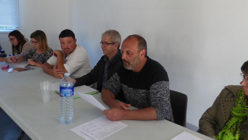 Marciac  Assemblée générale de l'association des commerçants et Artisants
