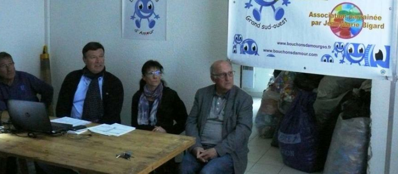 Gers : En 2016, les bouchons d'amour ont eu une activité soutenue en collecte et en aide financière 