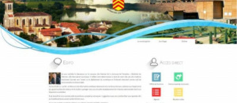 Cazaubon : La commune  a un nouveau site Internet