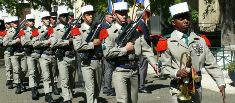La Légion  Étrangère a célébré le combat de Camerone
