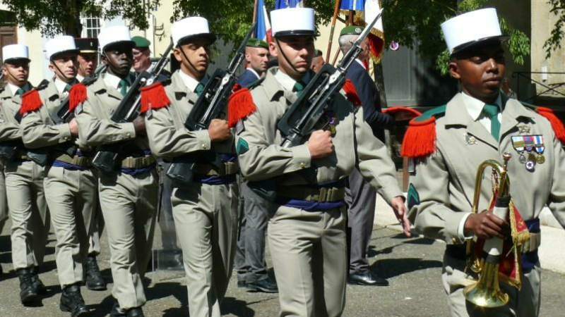 La Légion  Étrangère a célébré le combat de Camerone