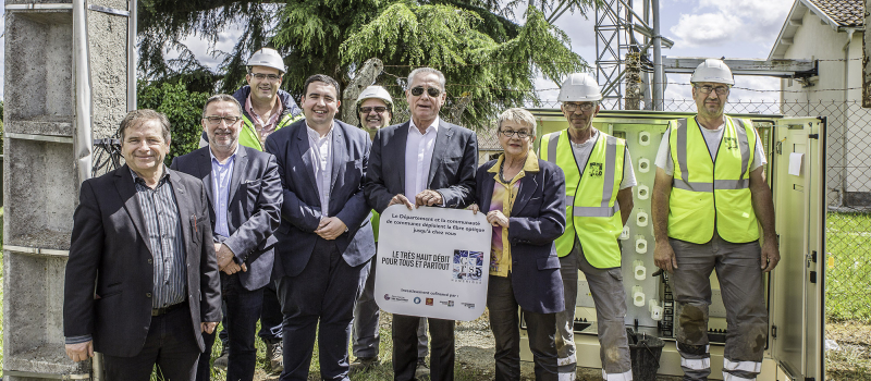 Nogaro – Des armoires pour le très haut débit avec la fibre optique