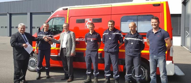 Nouvelle ambulance pour le centre de secours