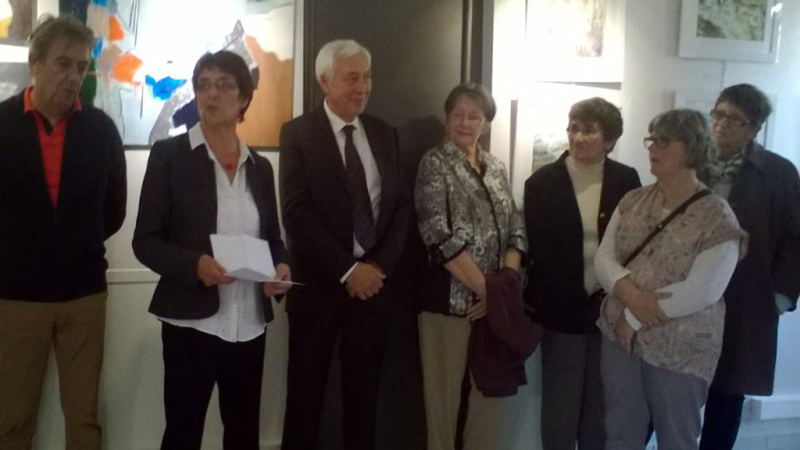 L'Isle-Jourdain - Exposition des peintres de "l'Atelier du lac"