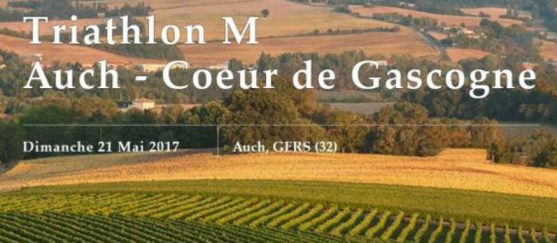 L’Office Municipal des Sports de la Ville d’Auch organise le 1er Triathlon Auch Cœur de Gascogne dimanche 21 mai 