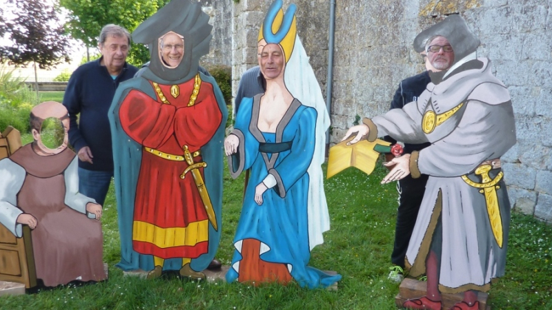 Les Motivés ne manquent pas d’imagination pour refaire vivre l'histoire de la bastide de Valence sur Baïse