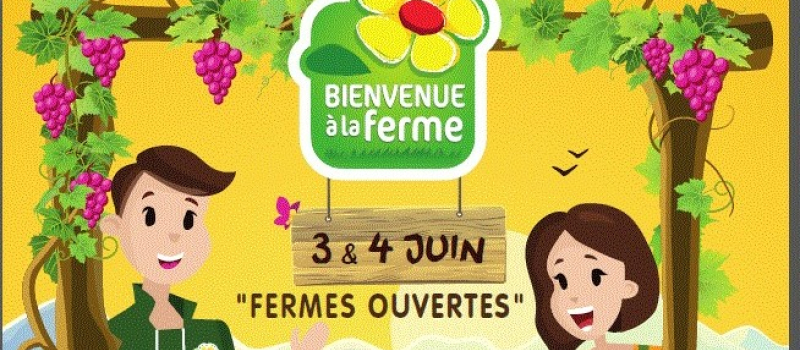 Seize fermes ouvrent leurs portes ce week-end du 3 et 4 juin et proposent des animations