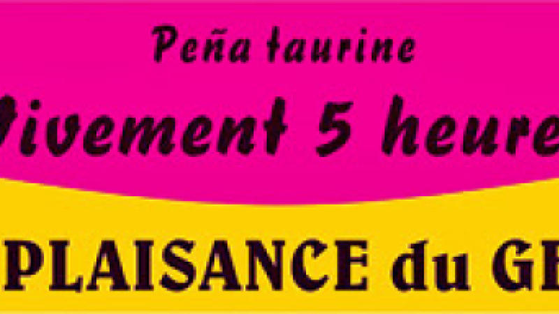 Echos de la Peña Vivement Cinq Heures 