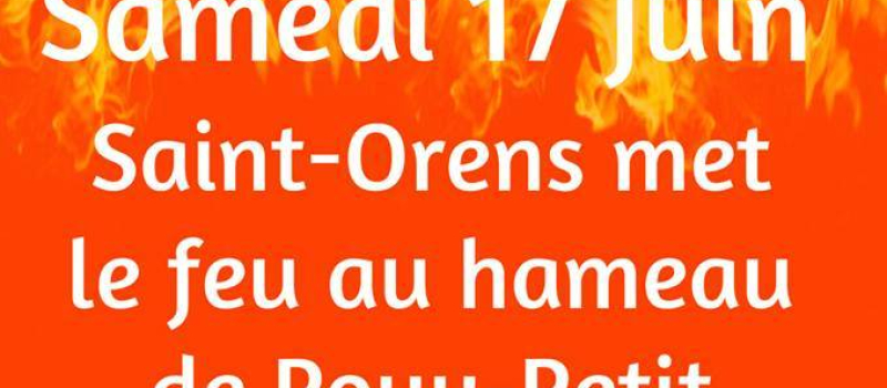 Saint-Orens Pouy-Petit célèbrera le feu de la Saint-Jean 
