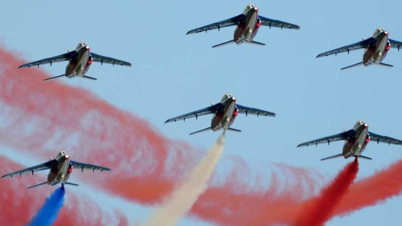 Samedi 10 juin vers 10 h 30, la patrouille de France survolera l'aéroport d'Auch