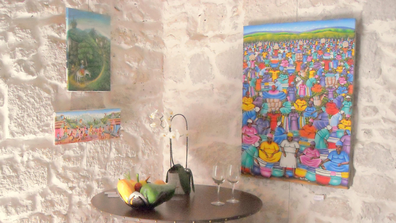 CONDOM: Exposition de peintures au domaine de GENSAC